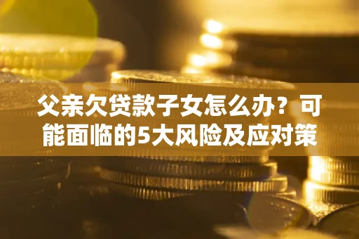 武汉父亲欠贷款子女怎么办?可能面临的5大风险及应对策略 武汉父亲欠贷款子女怎么办?可能面临的5大风险及应对策略