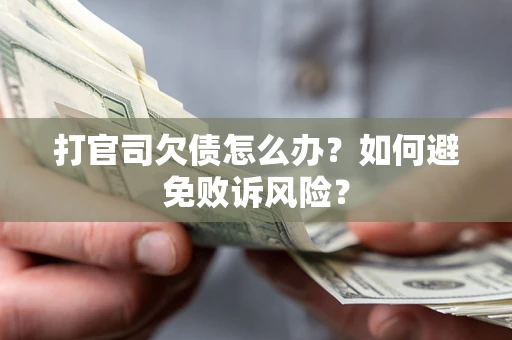 武汉打官司欠债怎么办？如何避免败诉风险？