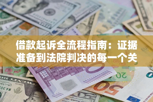 武汉借款起诉全流程指南：证据准备到法院判决的每一个关键步骤